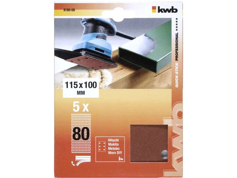 kwb Klstr. Korund 115X100 K80