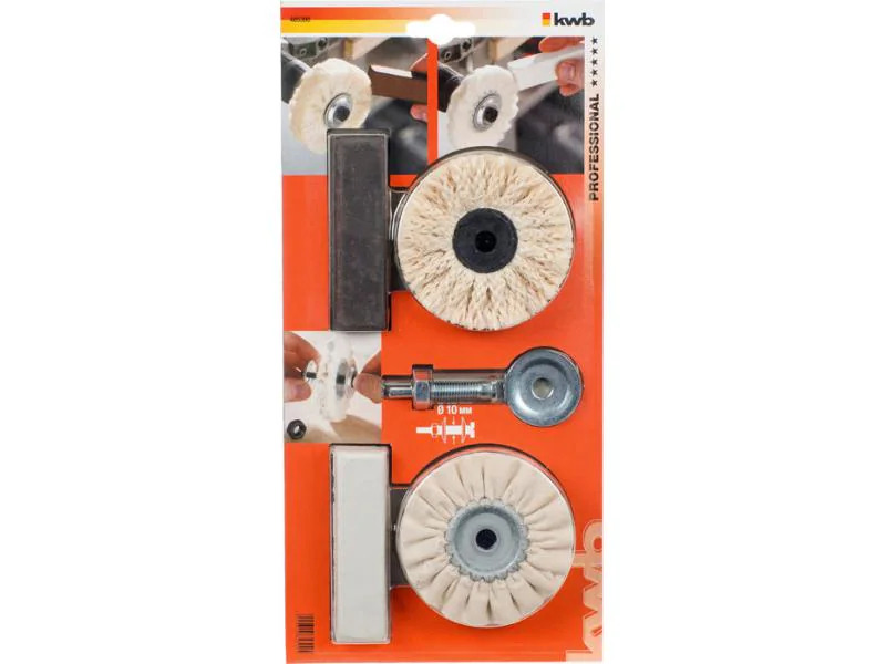 kwb Poliersatz Standard 6-teilig
