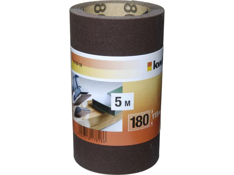 kwb Schleifrollen Korund 5M 115 K 180