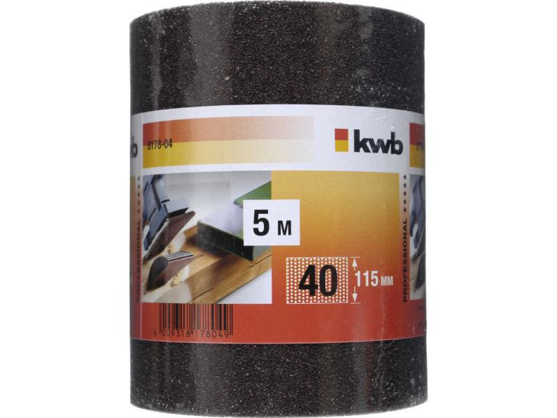 kwb Schleifrollen Korund 5M 115 K 40