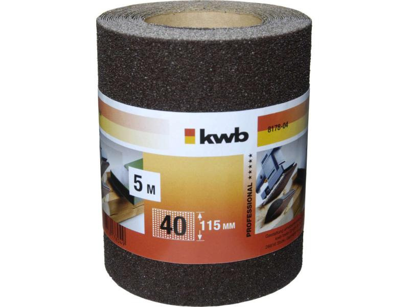 kwb Schleifrollen Korund 5M 115 K 40