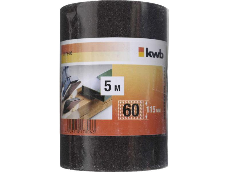 kwb Schleifrollen Korund 5M 115 K 60