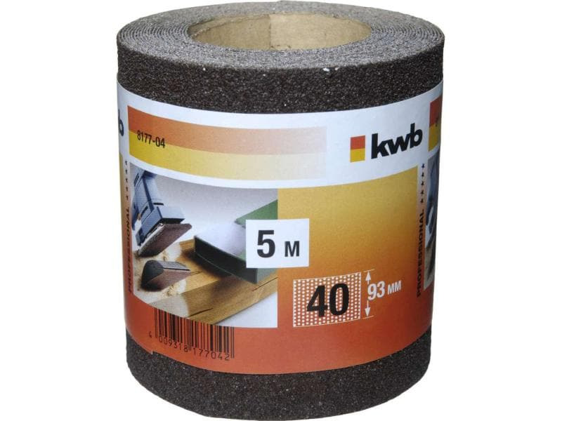 kwb Schleifrollen Korund 5M 93 K 40