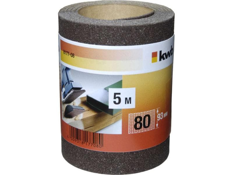 kwb Schleifrollen Korund 5M 93 K 80