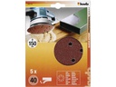 kwb Schleifscheibe 150mm K40 5 Stk.
