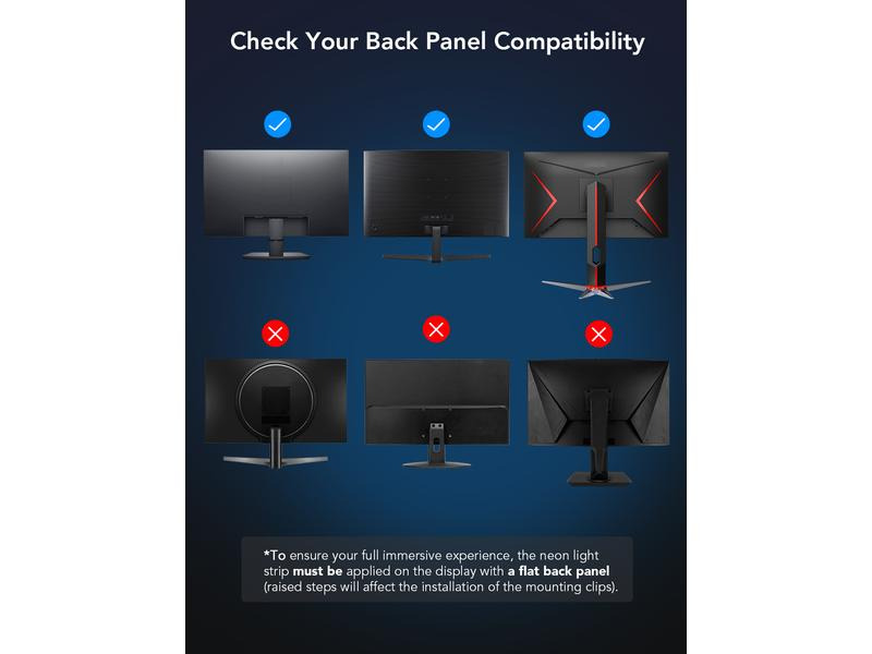 Govee DreamView G1 Pro Gaming-Licht, RGBIC, WiFi