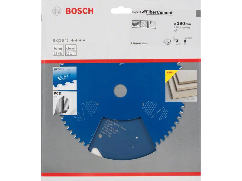 Bosch Professional Kreissägeblatt Expert for Fibre Cement Ø 190