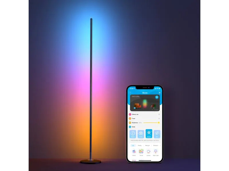 Govee Stehleuchte Smart Corner, RGBICW