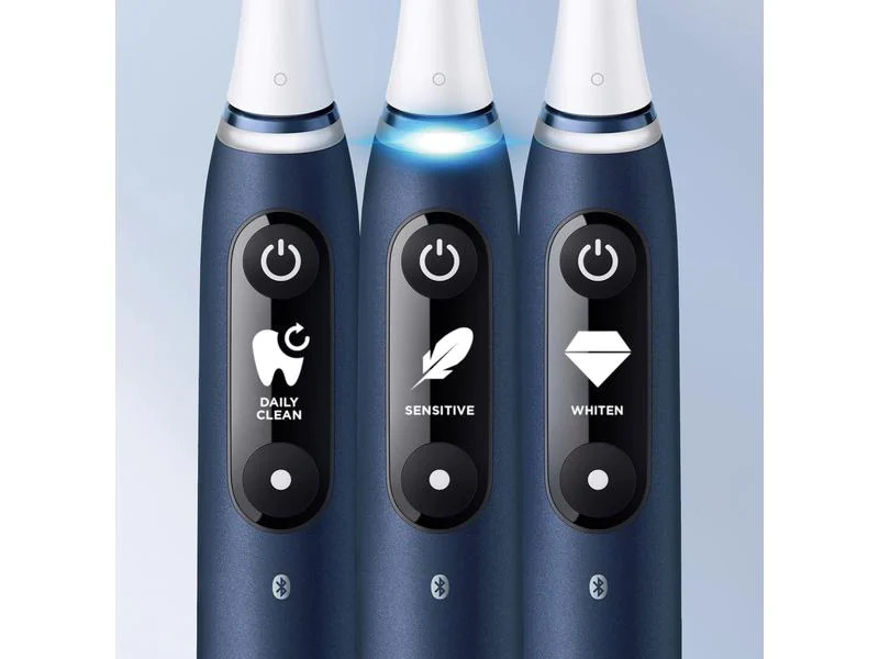 Oral-B Mikrovibrationszahnbürste iO Series 7N, Saphirblau