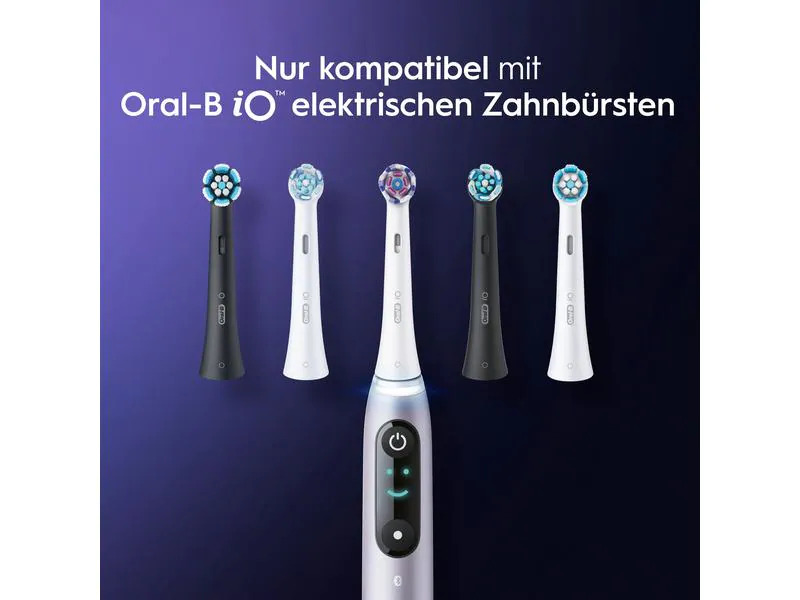 Oral-B Zahnbürstenkopf iO Ultimative Reinigung, Weiss, 8 Stück