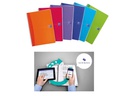 Oxford Notizbuch MyColours A4, Kariert, Assortiert
