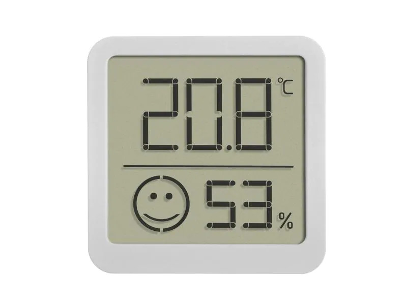 TFA Dostmann Thermo-/Hygrometer Digital, Weiss