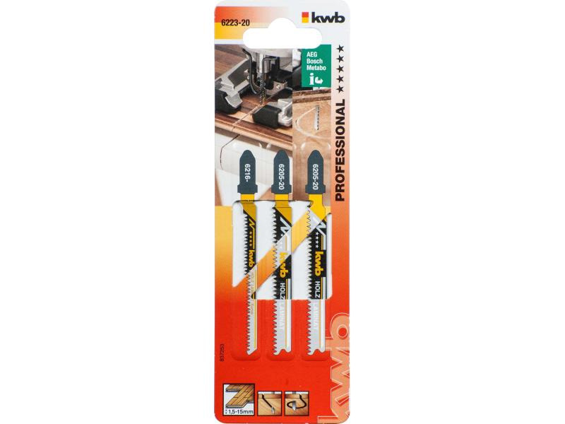 kwb Stichsägeblätter-Set