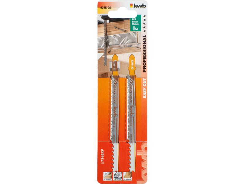kwb Stichsägeblätter-Set Easy Cut Universal S20