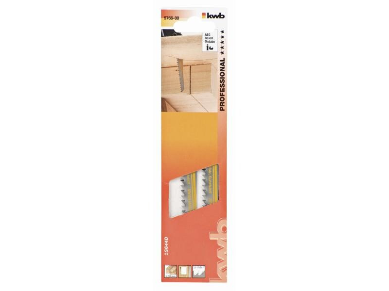 kwb Säbelsägeblätter-Set 130 Holz