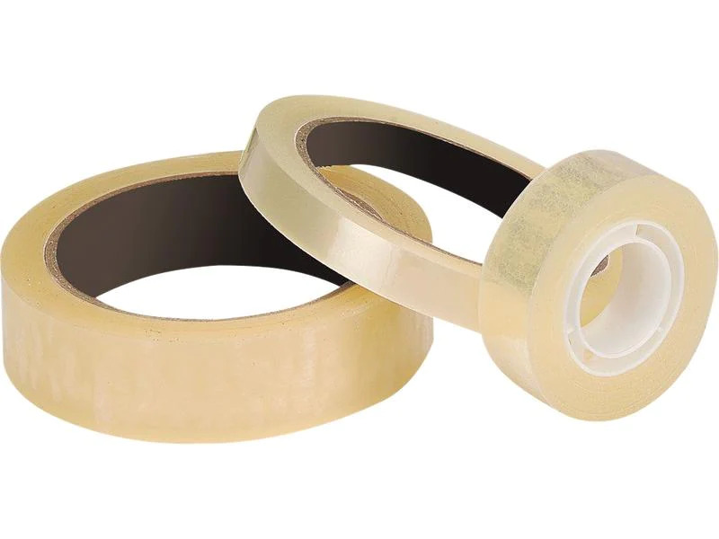 CONNECT Klebeband 19 mm x 33 m, 8 Rollen, Transparent