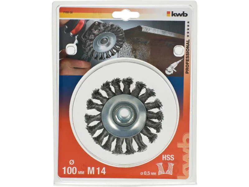 kwb Drahtbürste Kegelbürste Ø 100mm