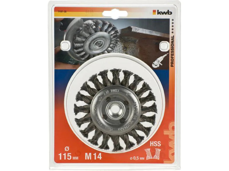 kwb Drahtbürste Scheibenbürste Ø 115mm