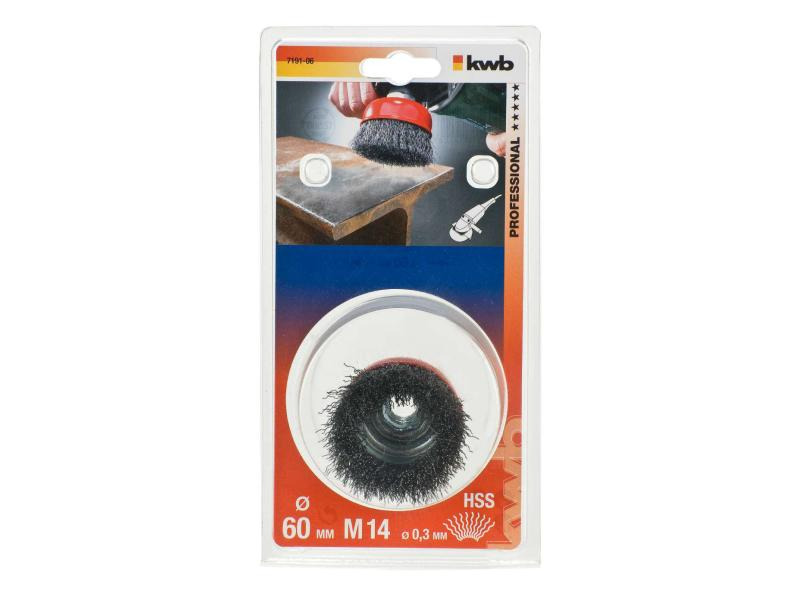 kwb Drahtbürste Stahldraht Ø 60mm