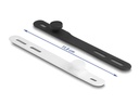 Delock Kabelbinder Schwarz/Weiss 118 mm x 12 mm 10 Stück