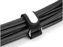 Delock Klettkabelbinder Schwarz 127 mm x 20 mm 5 Stück