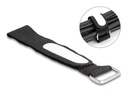 Delock Klettkabelbinder Schwarz 203 mm x 20 mm 5 Stück