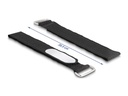 Delock Klettkabelbinder Schwarz 305 mm x 25 mm 5 Stück