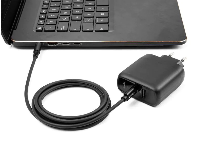 Delock Ladekabel USB-C zu Dell 4.5 x 3.0 mm Stecker 1.5 m