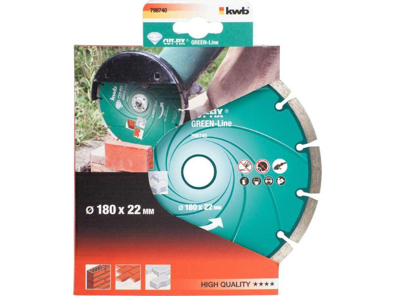 kwb Trennscheibe Green-Line Diamant 180mm