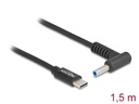 Delock Ladekabel USB-C zu HP 4.5 x 3.0 mm Stecker 1.5 m