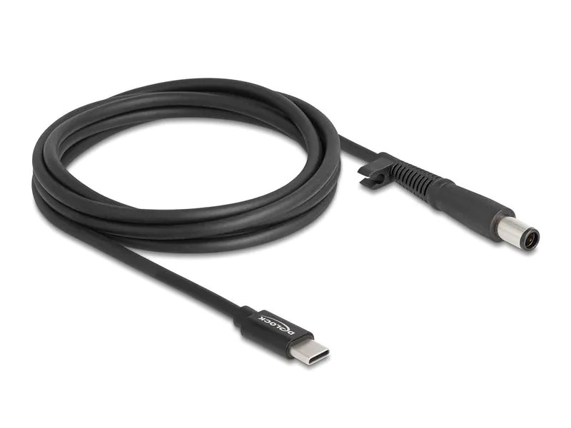 Delock Ladekabel USB-C zu HP 7.4 x 5.0 mm Stecker 1.5 m