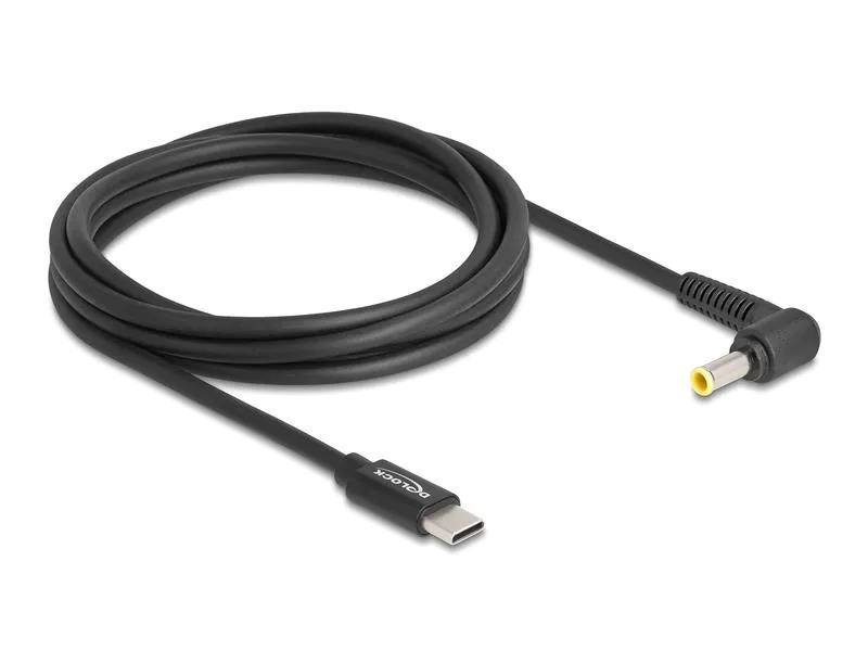 Delock Ladekabel USB-C zu Samsung 5.5 x 3.0 mm Stecker 1.5 m