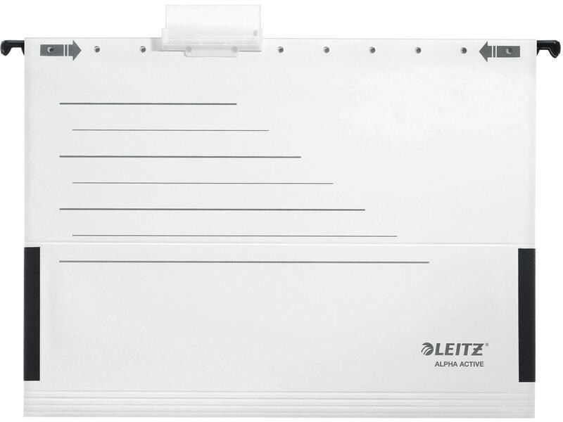 Leitz Hängeregister Alpha Active Weiss, 5 Stück