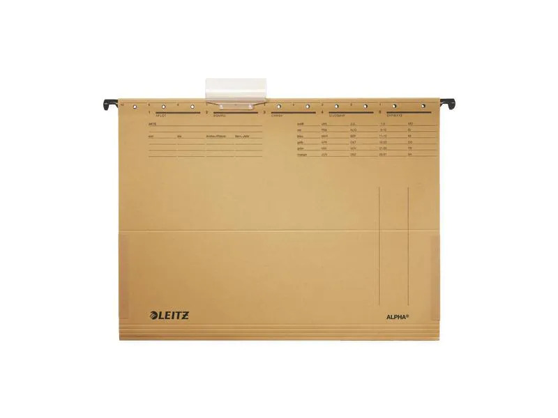 Leitz Hängeregister Alpha Nature, 25 Stück