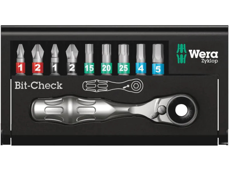 Wera Bit-Set Bit-Check 10 10-teilig