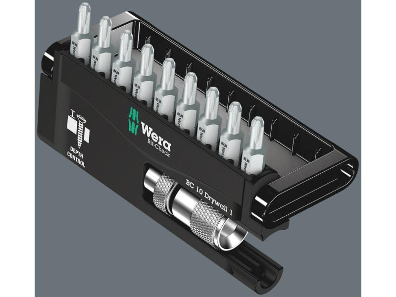 Wera Bit-Set Bit-Check 10 Drywall 1 SB 10-teilig