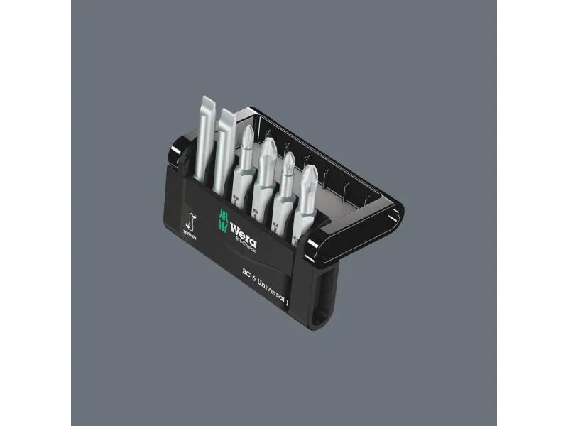 Wera Bit-Set Bit-Check 6 Universal 1, 6-teilig
