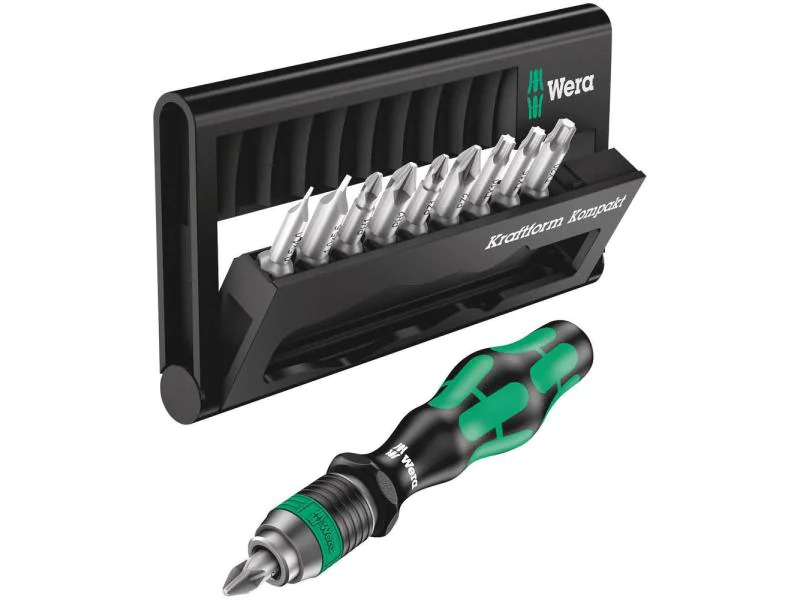 Wera Bit-Set Kraftform Kompakt 10-teilig