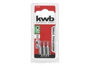 kwb Bit-Set 1/4 Torx 15 3-teilig