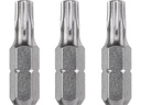 kwb Bit-Set Industrial Steel Bits 1/4 Torx T9 3-Stück