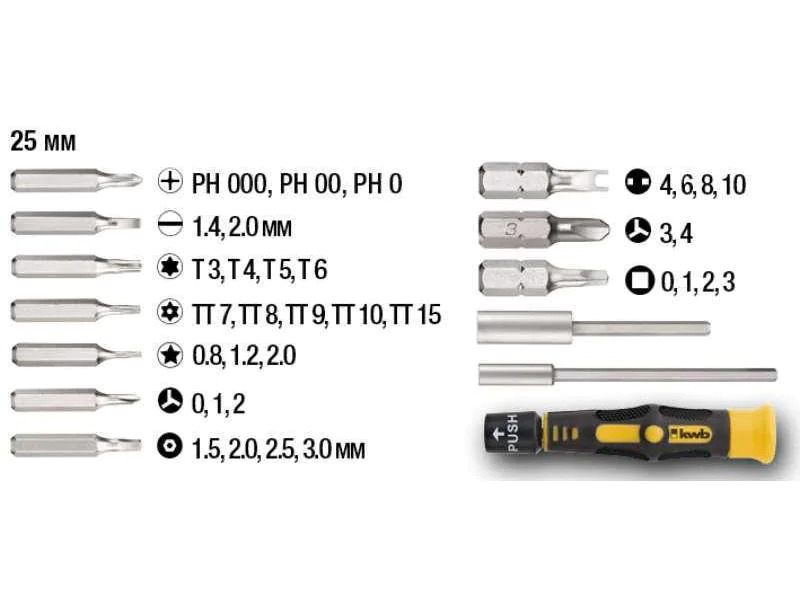 kwb Bit-Set Safety Bits 37-teilig