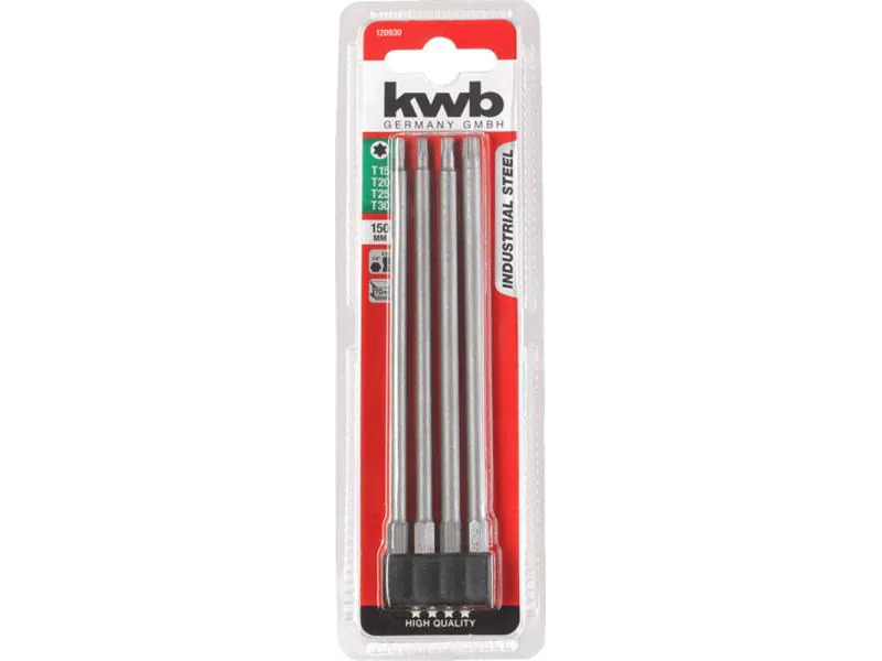 kwb Bit-Set Torx 150 mm 4-teilig