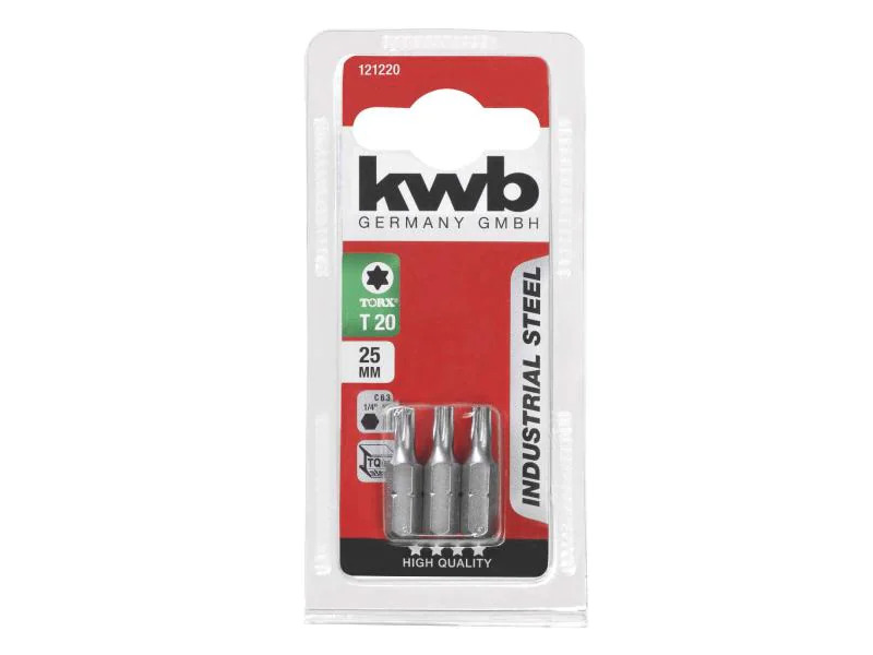 kwb Bit-Set Torx T20 3-teilig