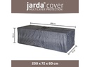 Jarda Cover Schutzhülle 200 x 72 x H 60 cm, Kissenhülle