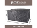 Jarda Cover Schutzhülle 235 x 235 x H 70 cm, Loungesethülle