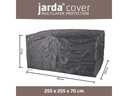 Jarda Cover Schutzhülle 255 x 255 x H 70 cm, Loungesethülle