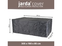 Jarda Cover Schutzhülle 305 x 190 x H 85 cm, Sitzgruppenhülle