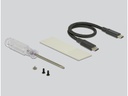 Delock Externes Gehäuse USB-C 3.1 Gen2 für M.2 NVME SSDs