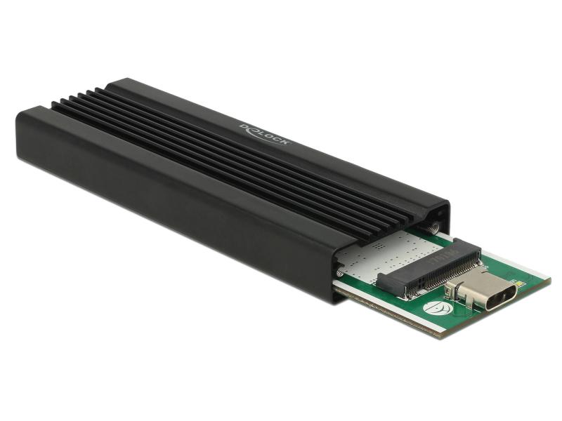 Delock Externes Gehäuse USB-C 3.1 Gen2 für M.2 NVME SSDs