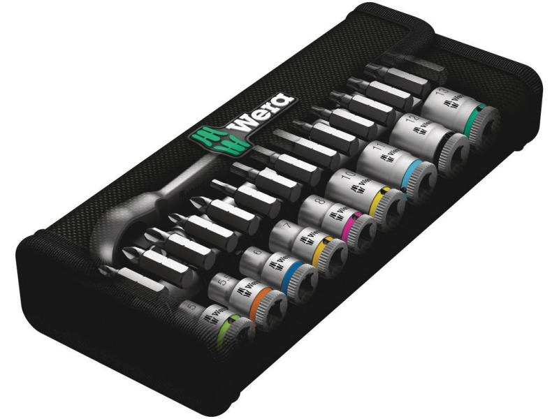 Wera Ratsche 8100 SA 7 Zyklop Metal 1/4